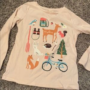 Carters Long Sleeve Tee Shirt